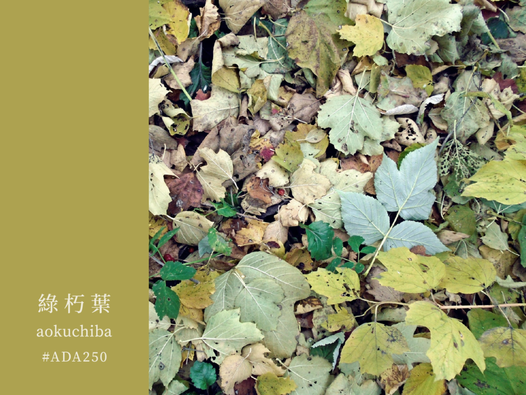 色見學-日本傳統色-朽葉色官網-綠朽葉